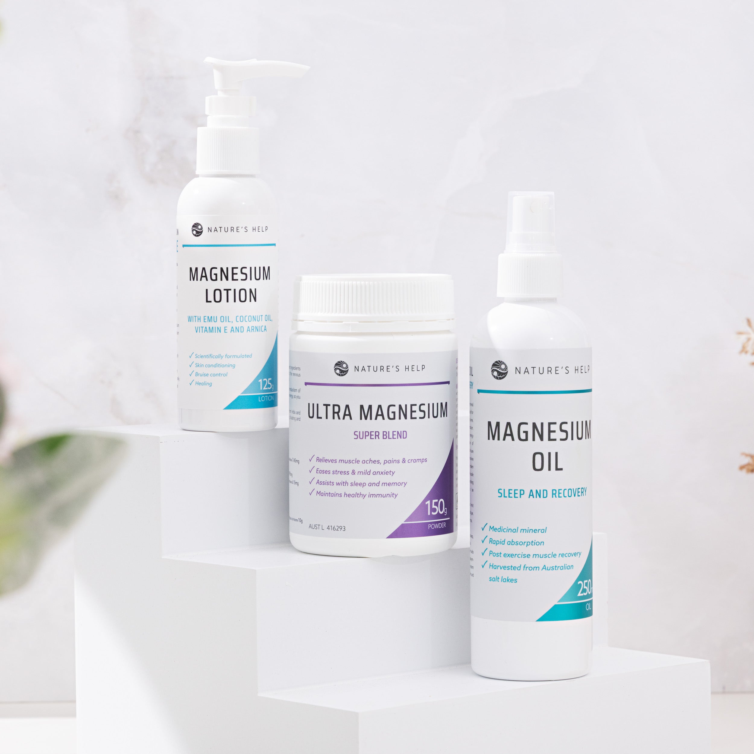 The Magnesium Pack Plus -  Relaxation and Muscle Recovery
