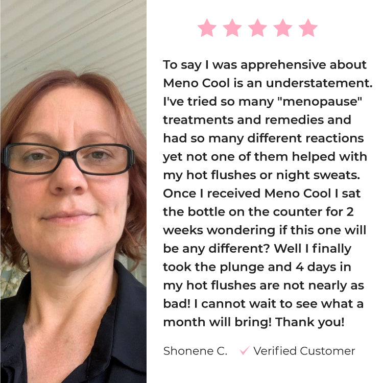 Meno Cool - Hot Flushes and Night Sweats