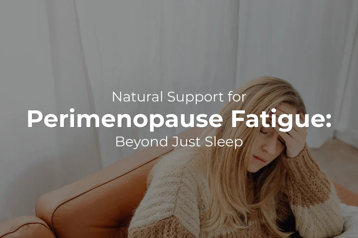 Natural Support for Perimenopause Fatigue: Beyond Just Sleep