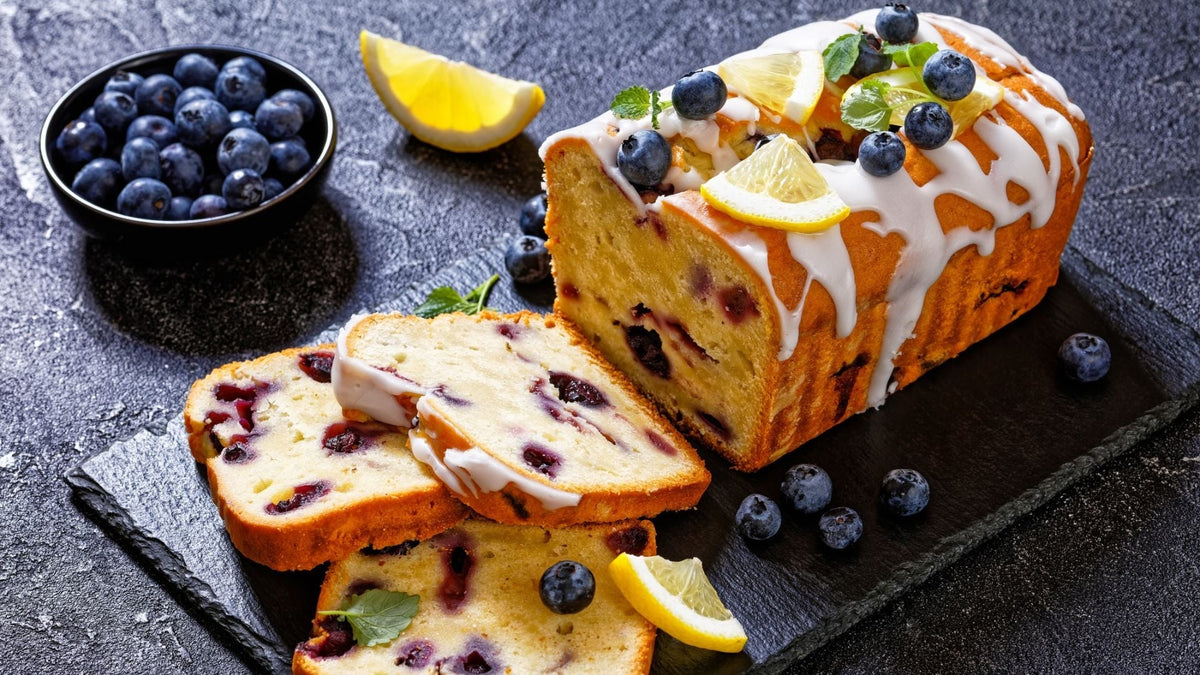 Lemon & Blueberry Collagen Loaf
