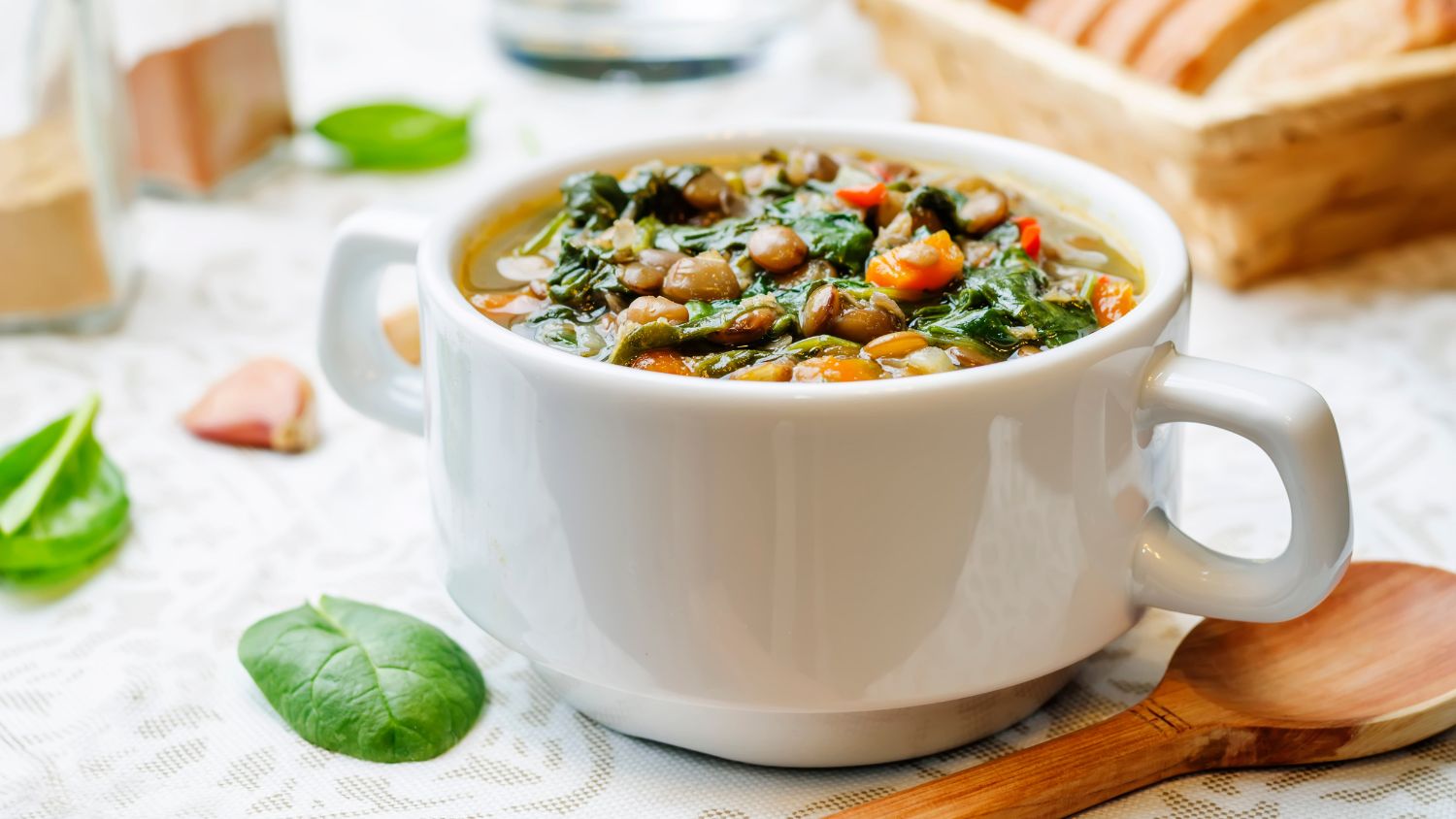 Lentil and Spinach Soup