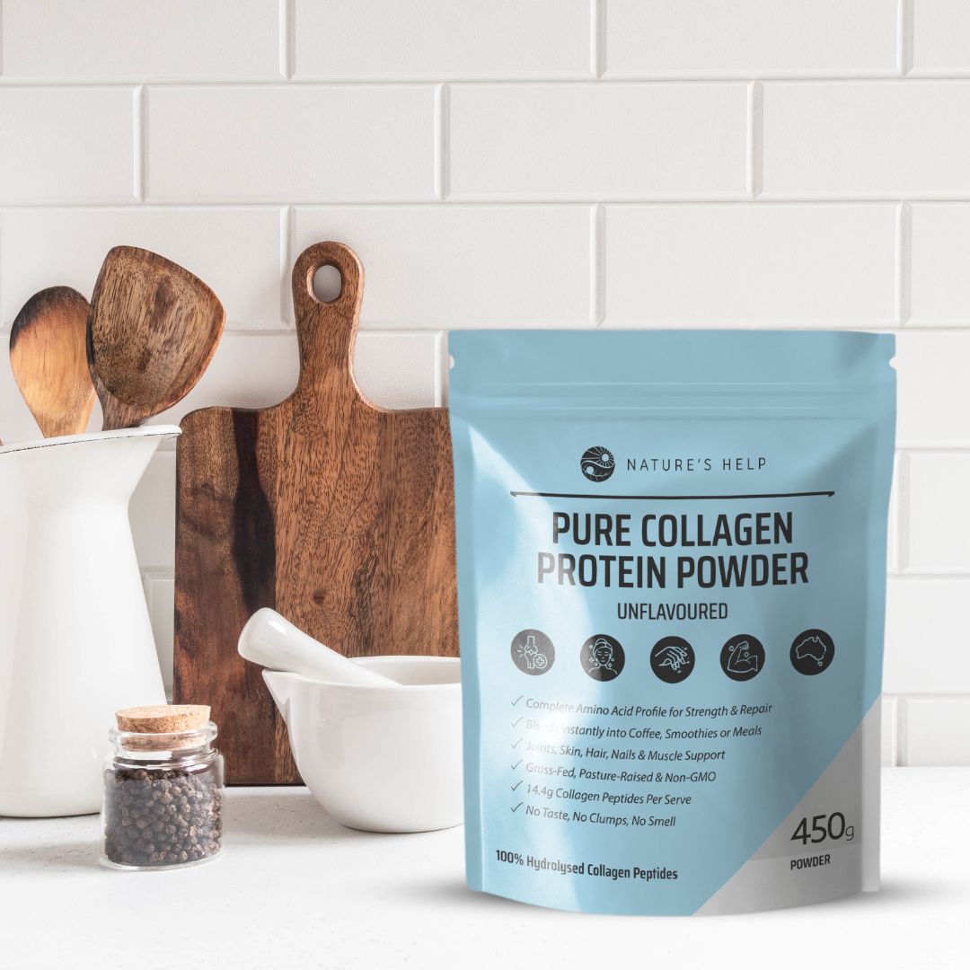 Pure Collagen Protein Powder Buy 1, Get Free ACV