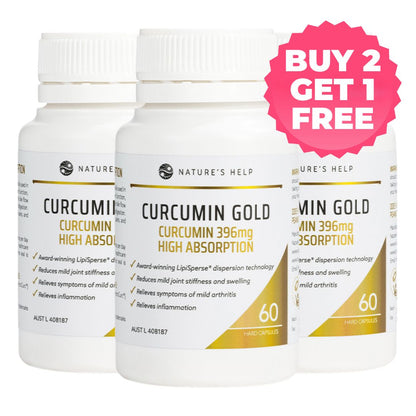 Curcumin Gold Buy 2, Get 1 Free
