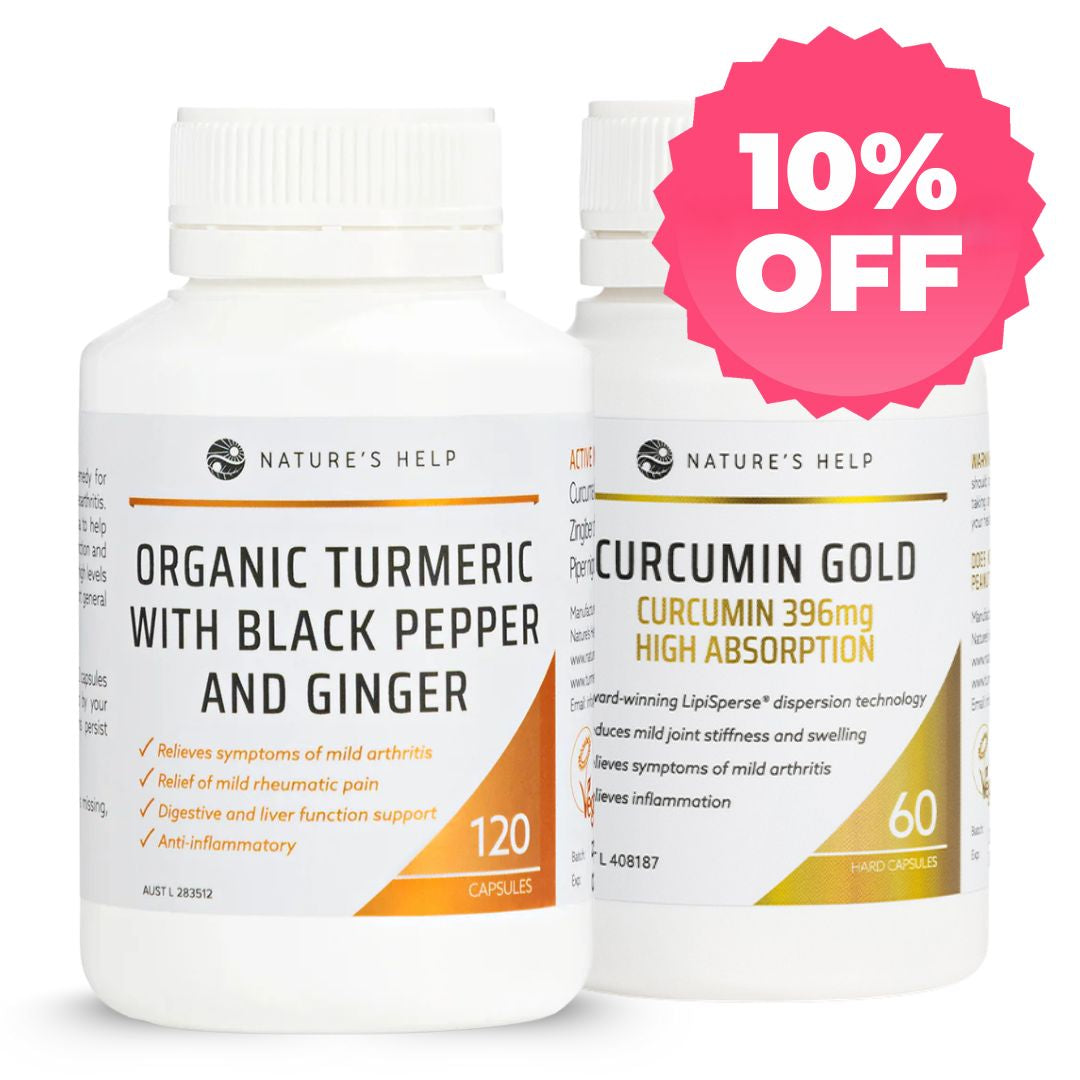Turmeric & Curcumin Gold Plus 10% Off