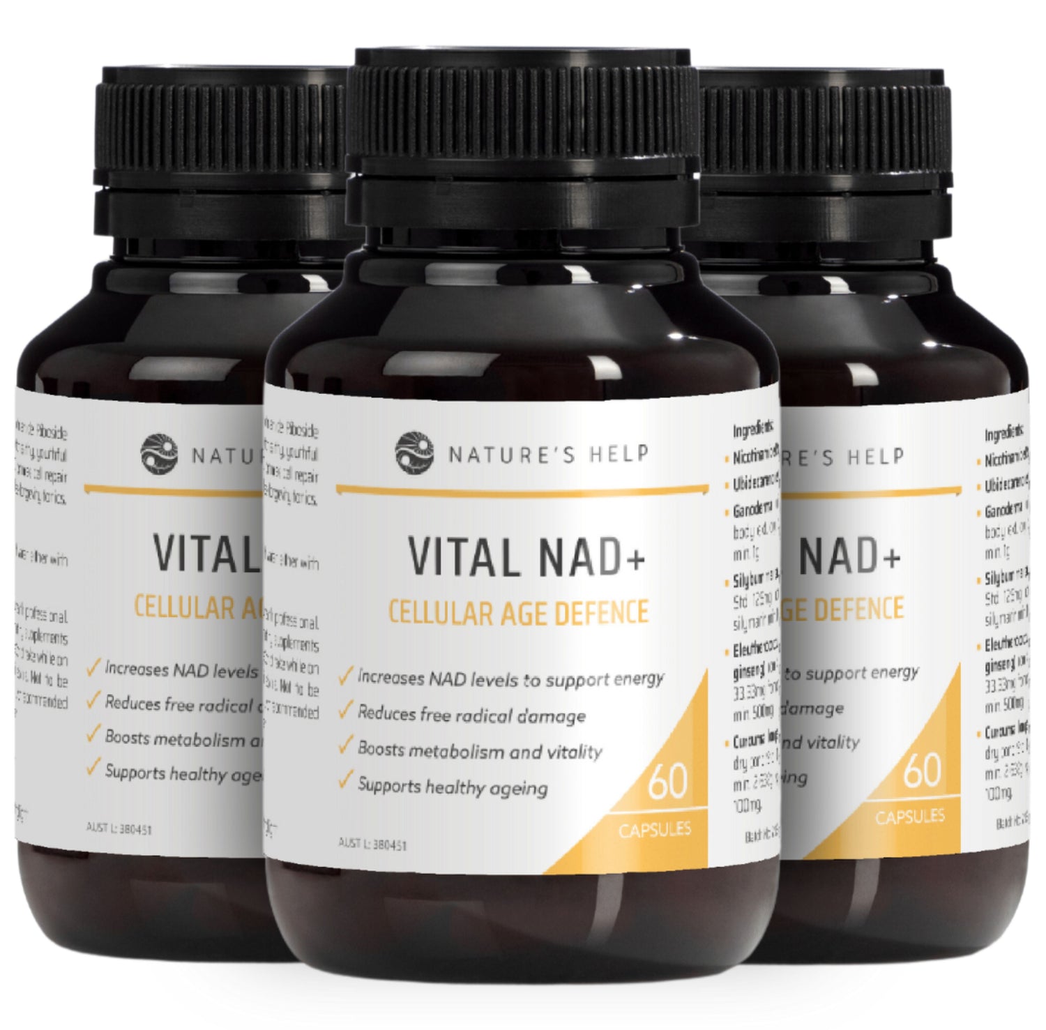 Vital NAD+ Cellular Age Defence