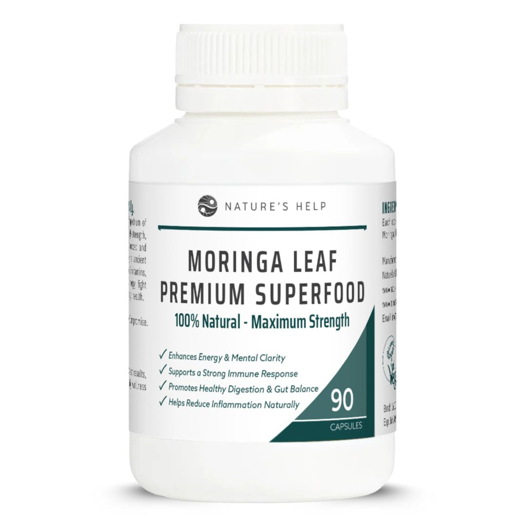 Moringa Capsules – 100% Pure, Maximum Strength, Optimal Results