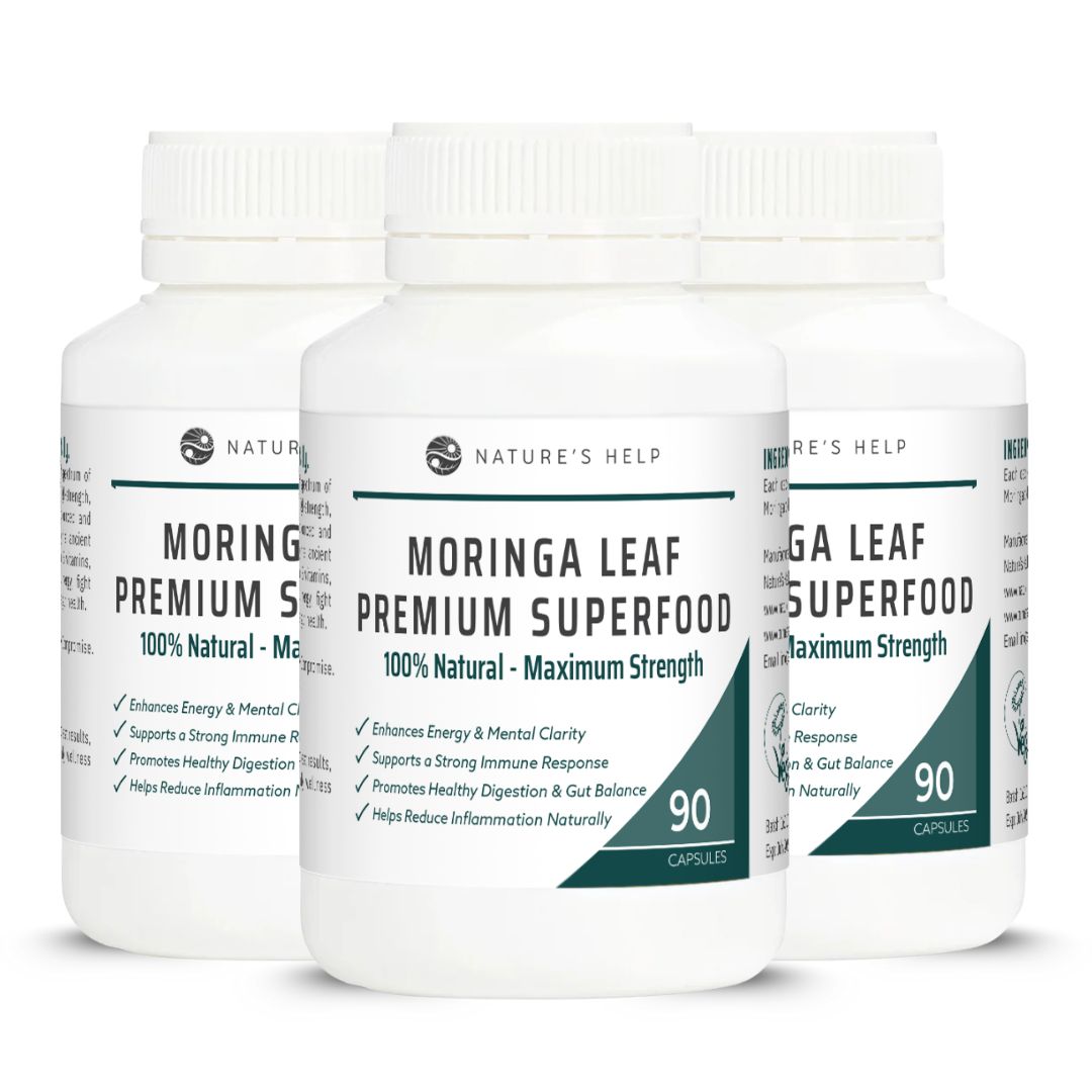 Moringa Capsules – 100% Pure, Maximum Strength, Optimal Results