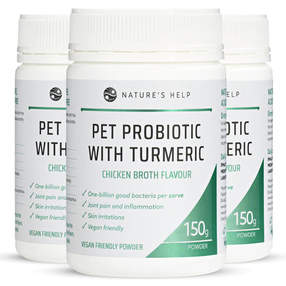 Pet Probiotic with Turmeric Powder – 150g