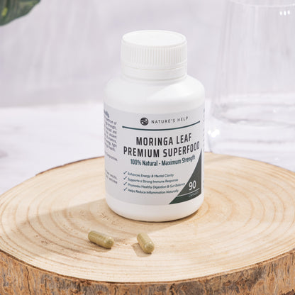 Moringa Capsules – 100% Pure, Maximum Strength, Optimal Results