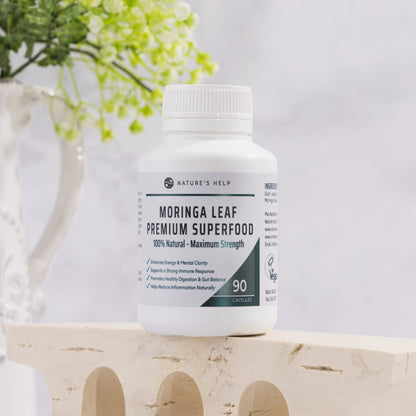 Moringa Capsules – 100% Pure, Maximum Strength, Optimal Results