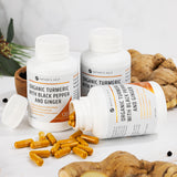 Turmeric with Black Pepper & Ginger - 3 Pack